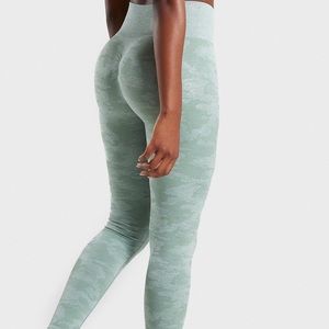 Authentic Gymshark Camo leggings size S